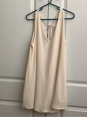 Cream Dress